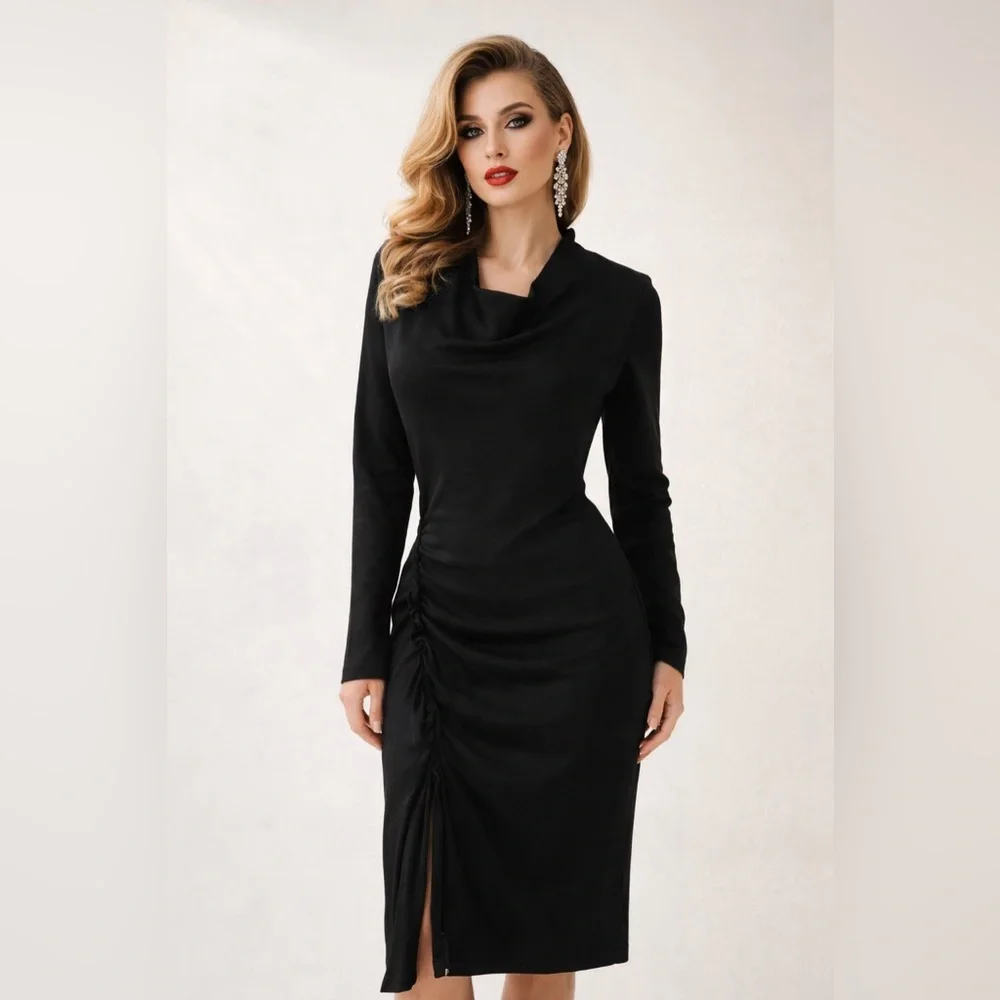 Marithe Francois Girbaud Black‎ Dress Sz. S